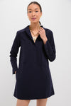 Navy Twill Denim Rohan Shirt Dress