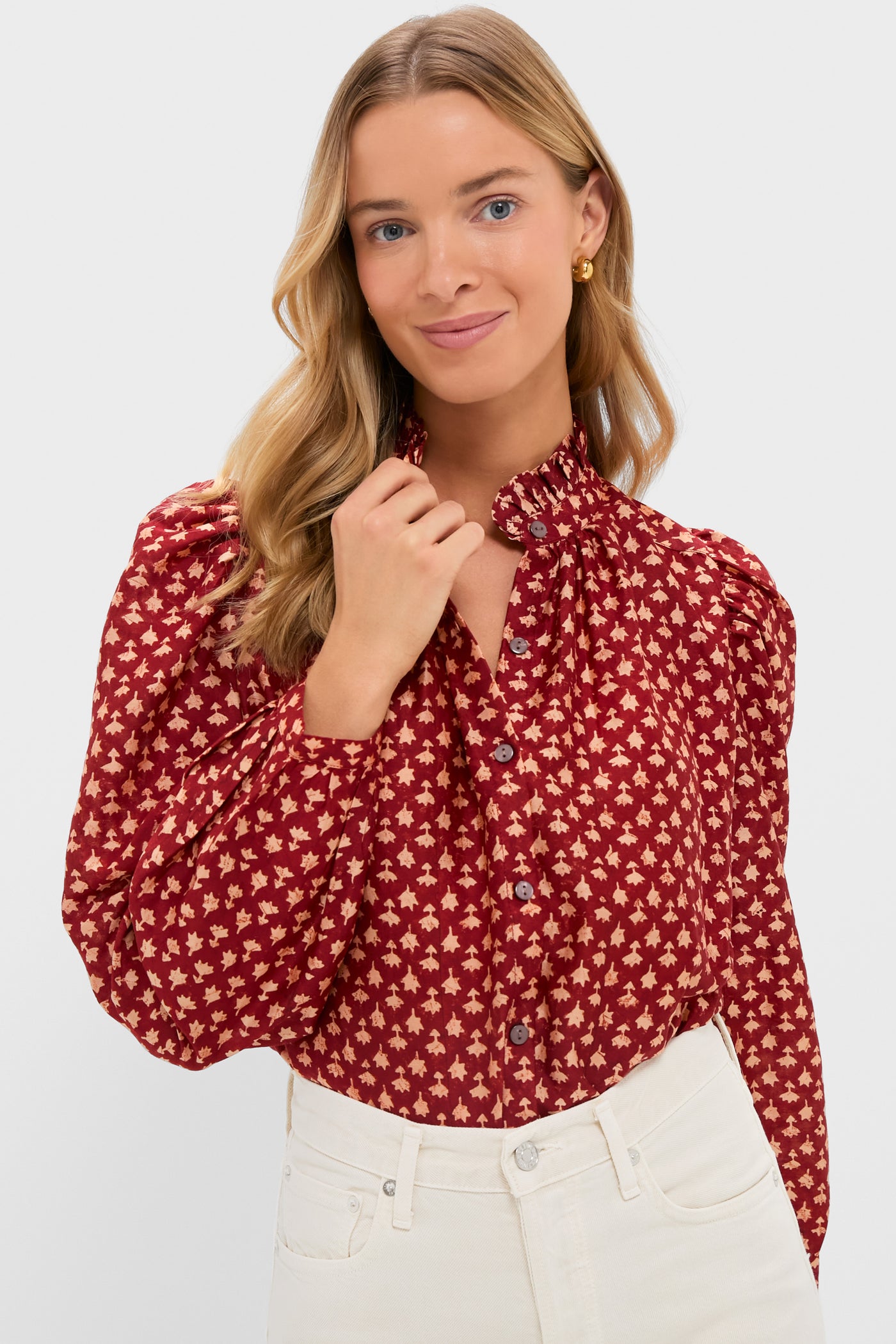 Red Mahogany Annabel Bhutti Shirt