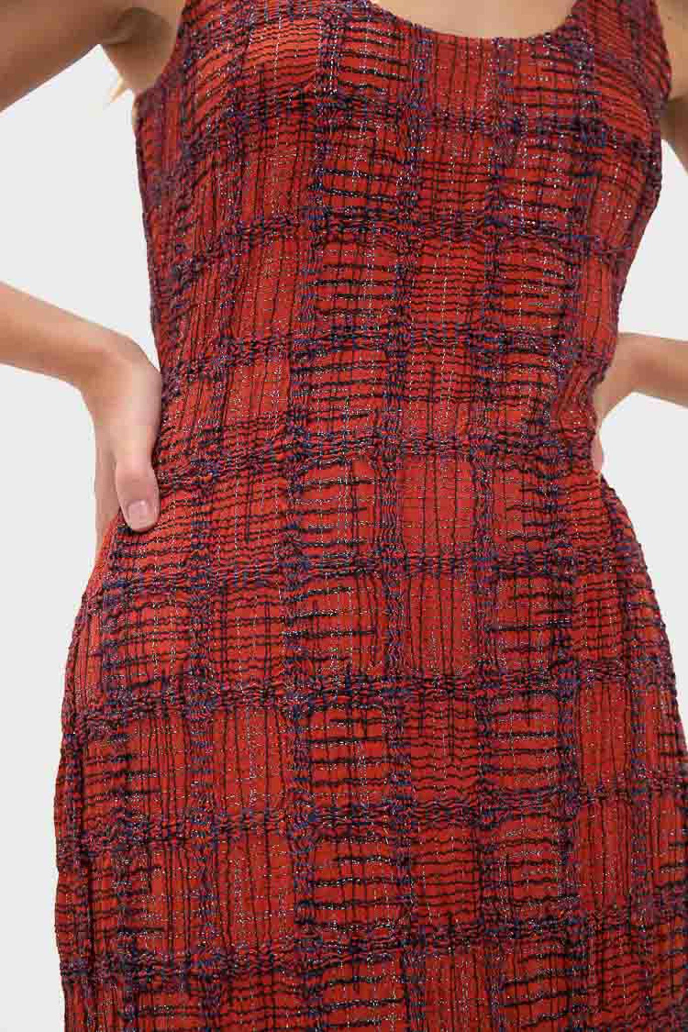 Terracotta Portia Dress