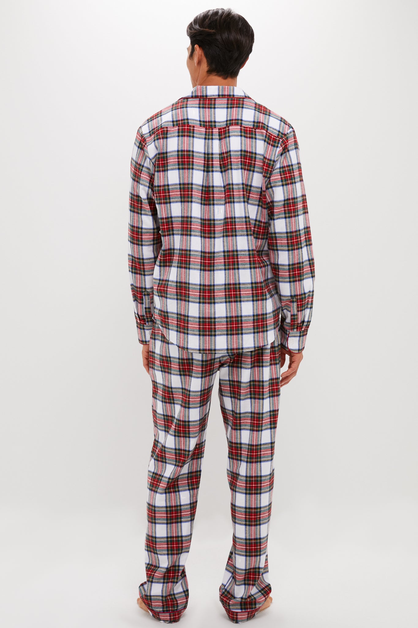 Mens Balmoral Tartan Pajama Set