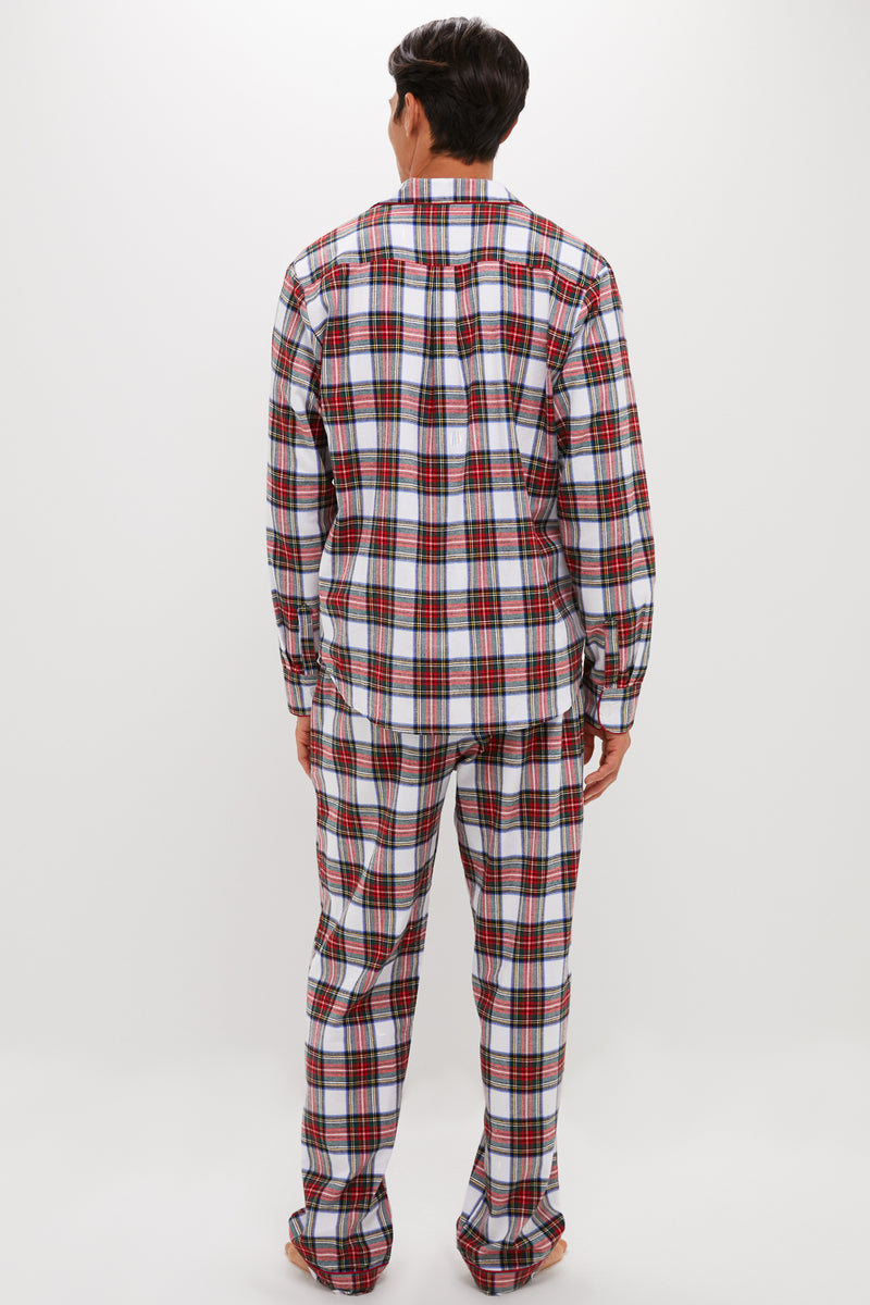 Mens Balmoral Tartan Pajama Set