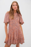 Rust Celyana Dress