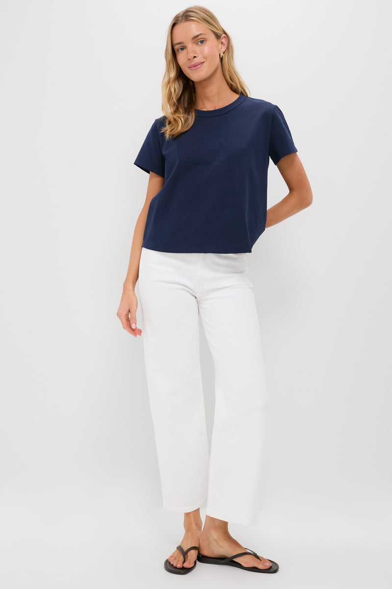 Navy Parker Classic Fit Tee