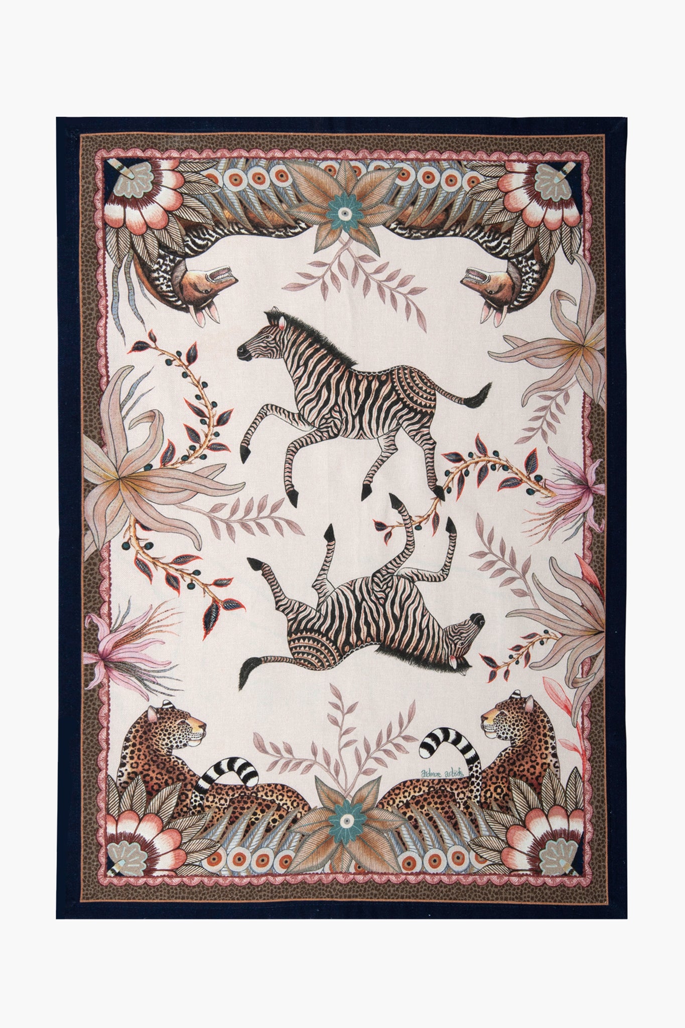 Stone Bush Bandits Tea Towel