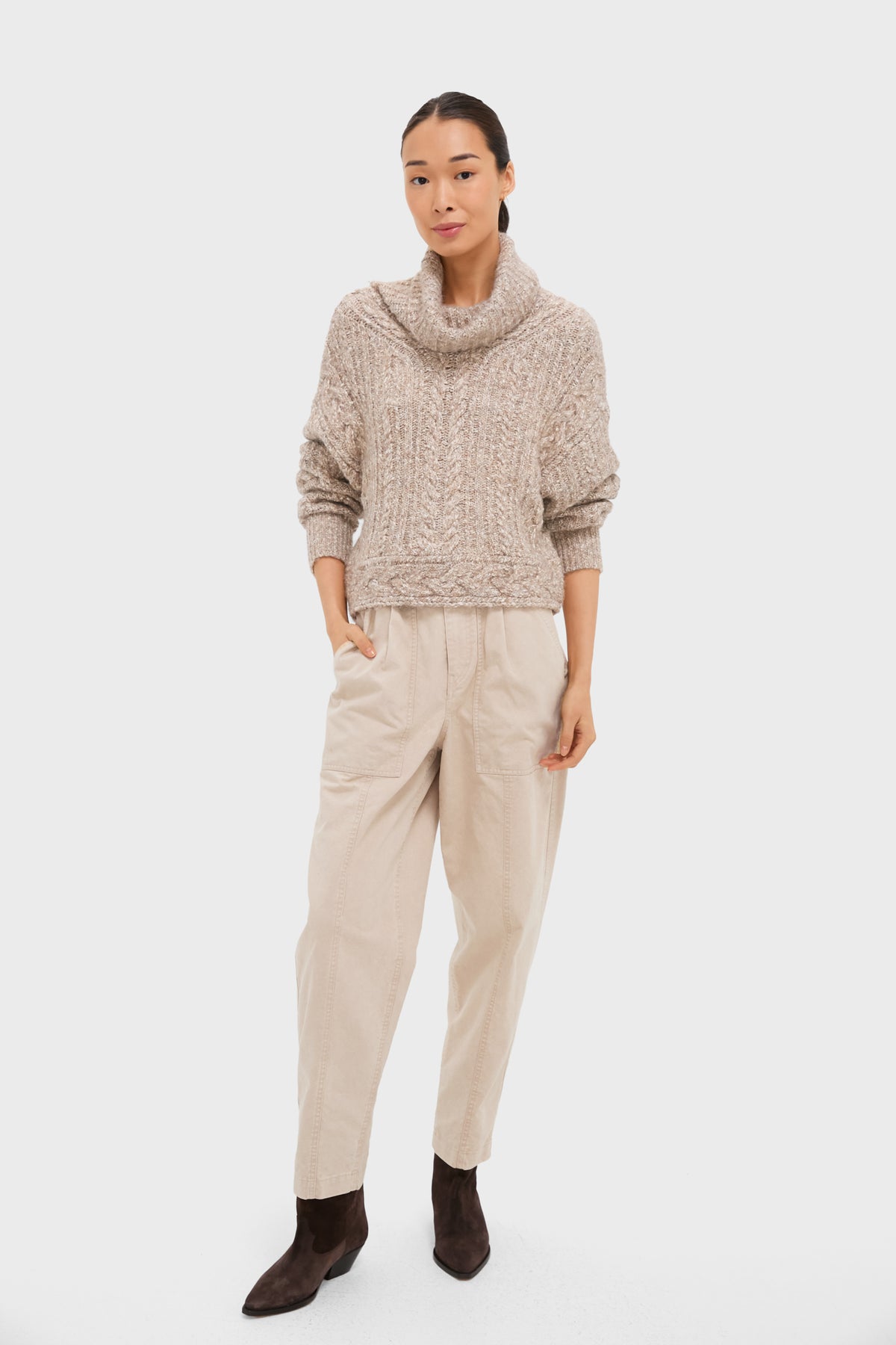 Taupe Brenda Sweater