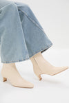 Cream Wally Ankle Boot