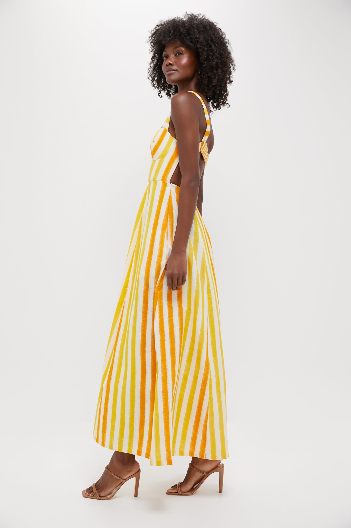 Mango Stripes Azzurra Dress | EMPORIO SIRENUSE Mango Stripes Azzurra Dress | EMPORIO SIRENUSE