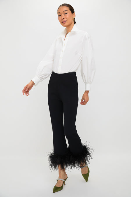 Tuckernuck Black Feather Compression Knit Ashford Pants