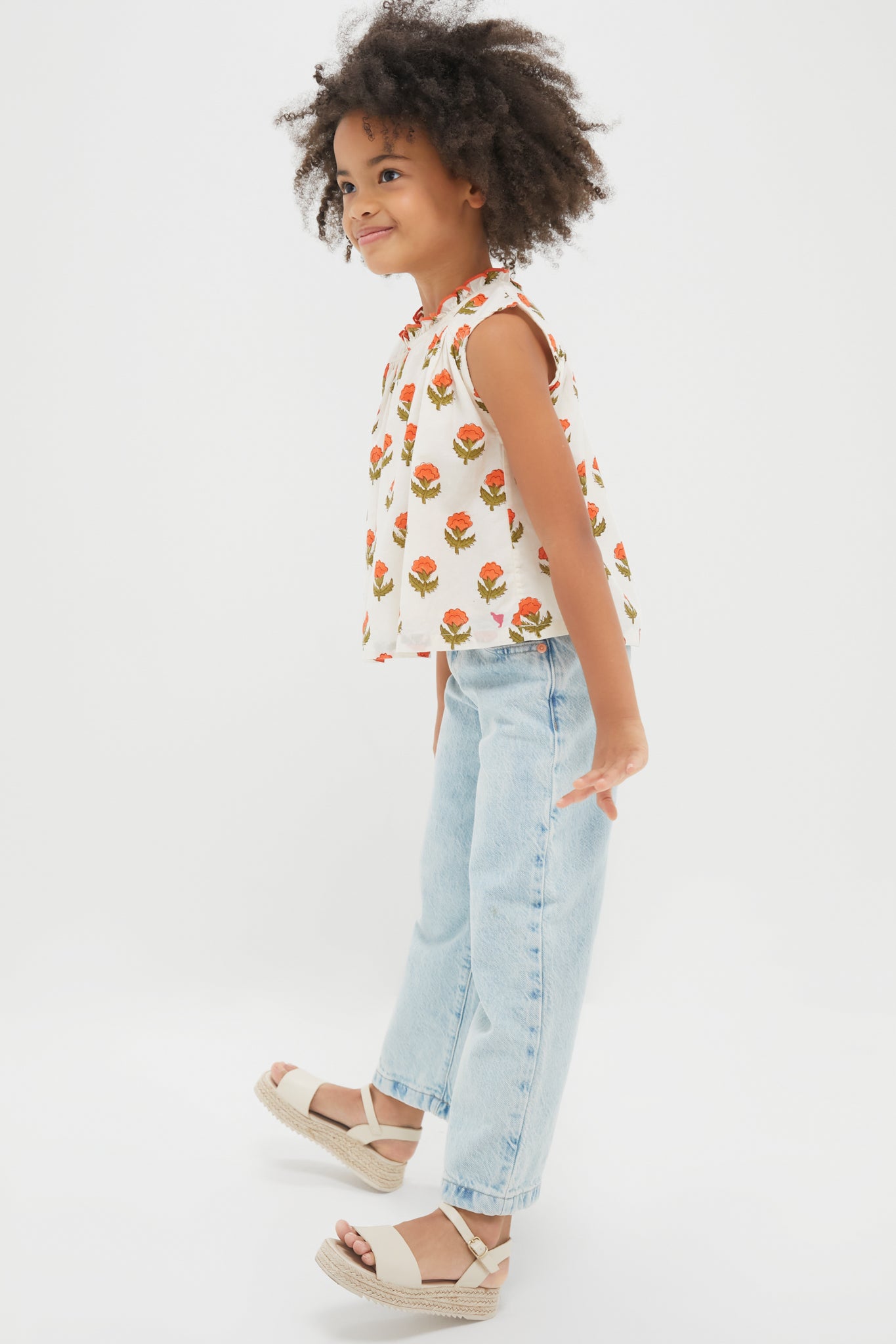 Orange Bud Misha Top