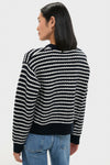 Sky Captain Cotton Wool Stripe Sweater