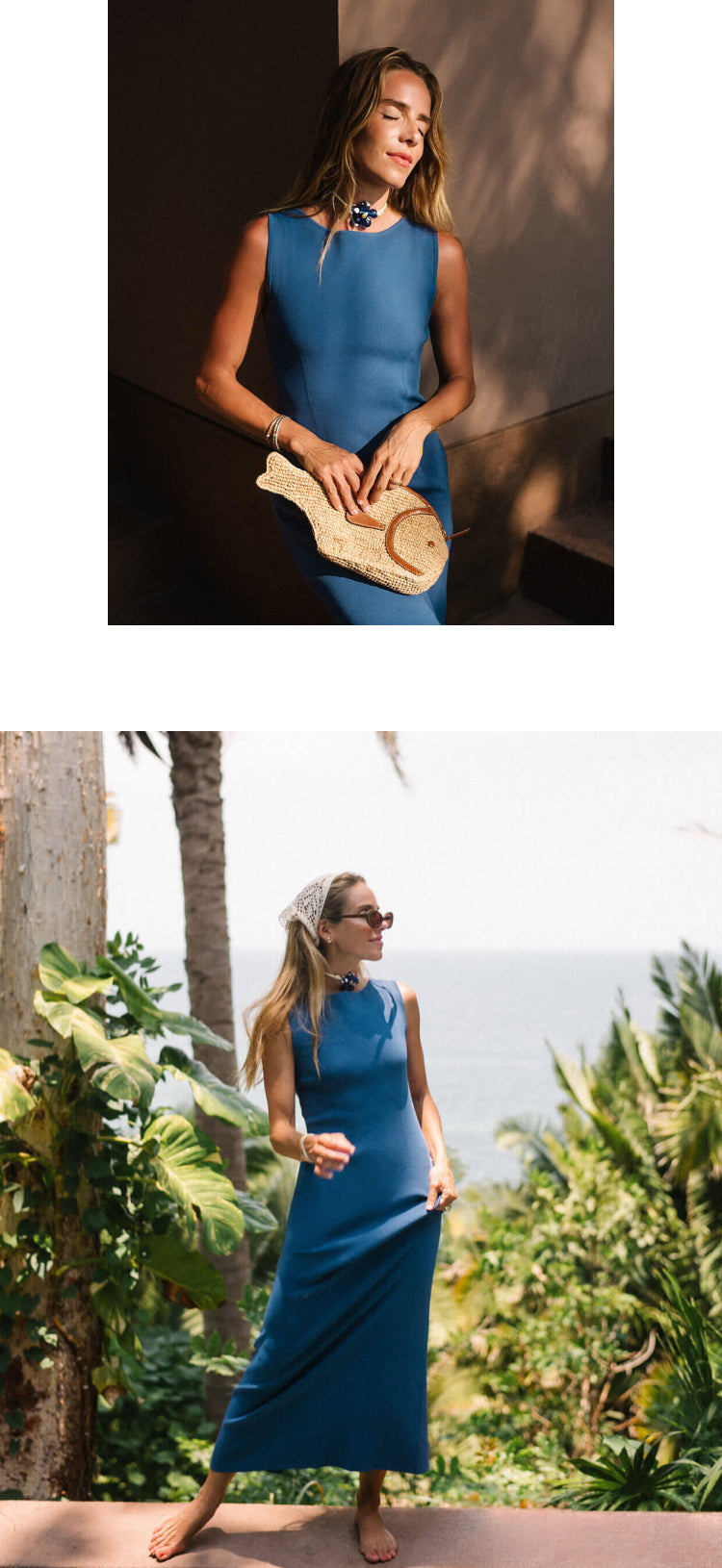 【新品】Oliver Gal Glam on a Stroll Blue Introducing Julia Berolzheimer's Travel Capsule Collection