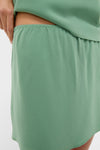 Sage Ari Mini Skirt