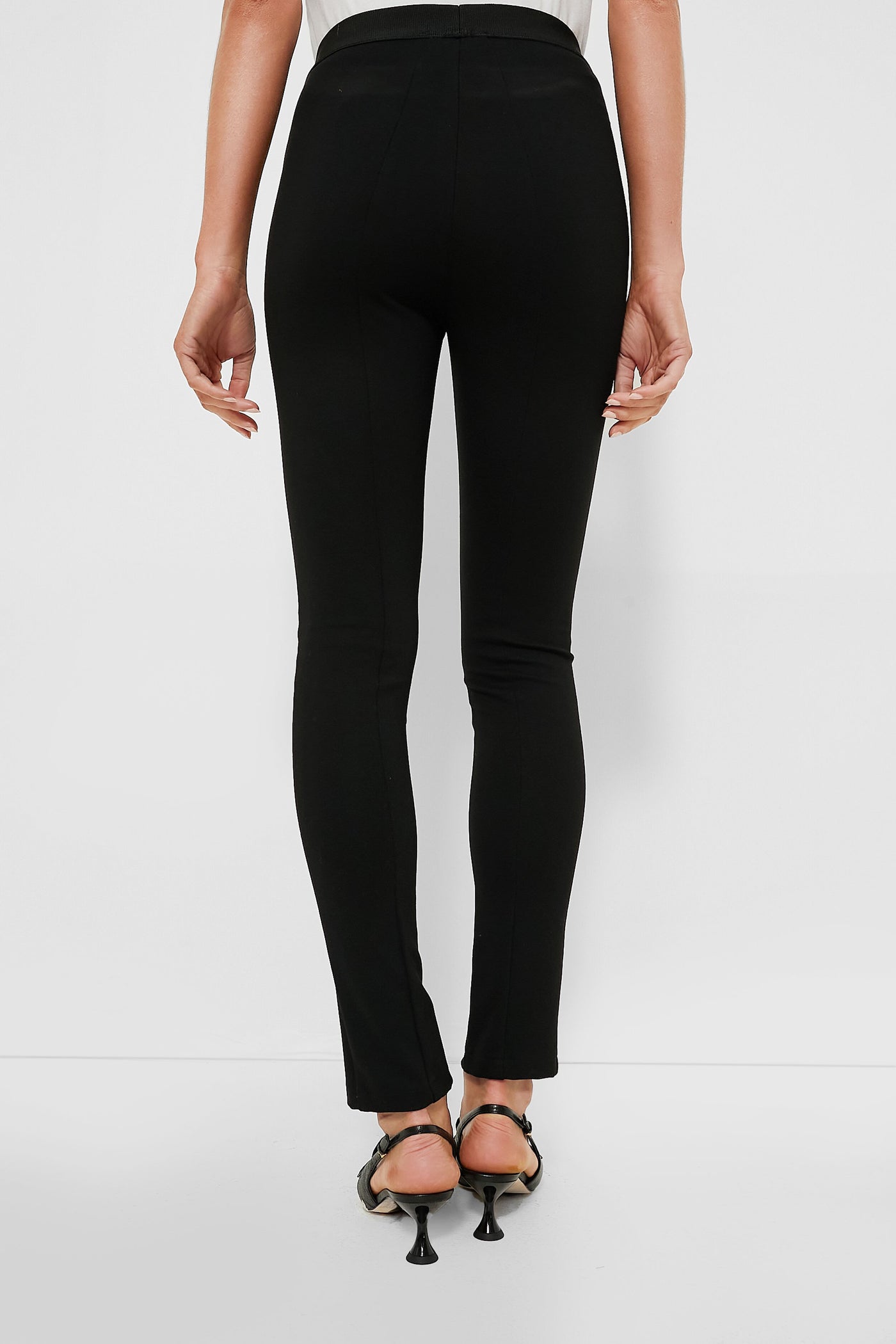 Black Zip Layering Pant