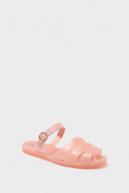 Pink Riley Jelly Sandals