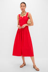 Hot Red The Day Break Dress