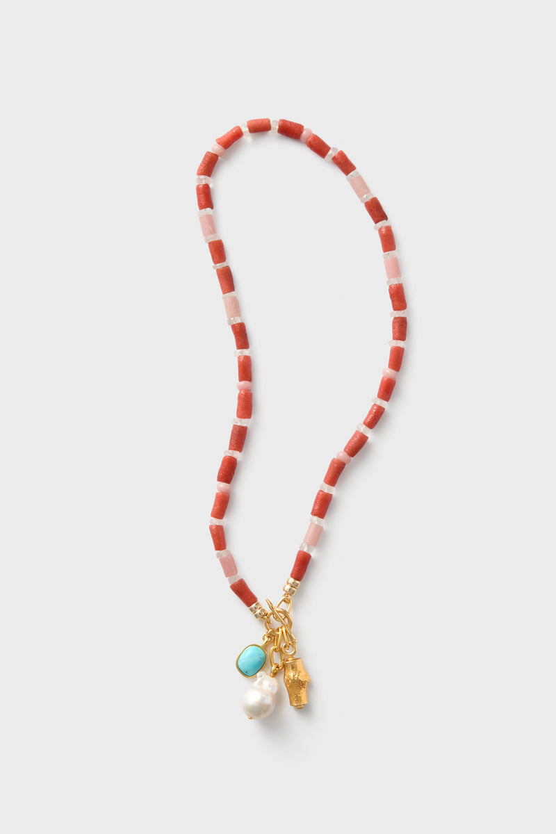 Multi Red Sea Necklace