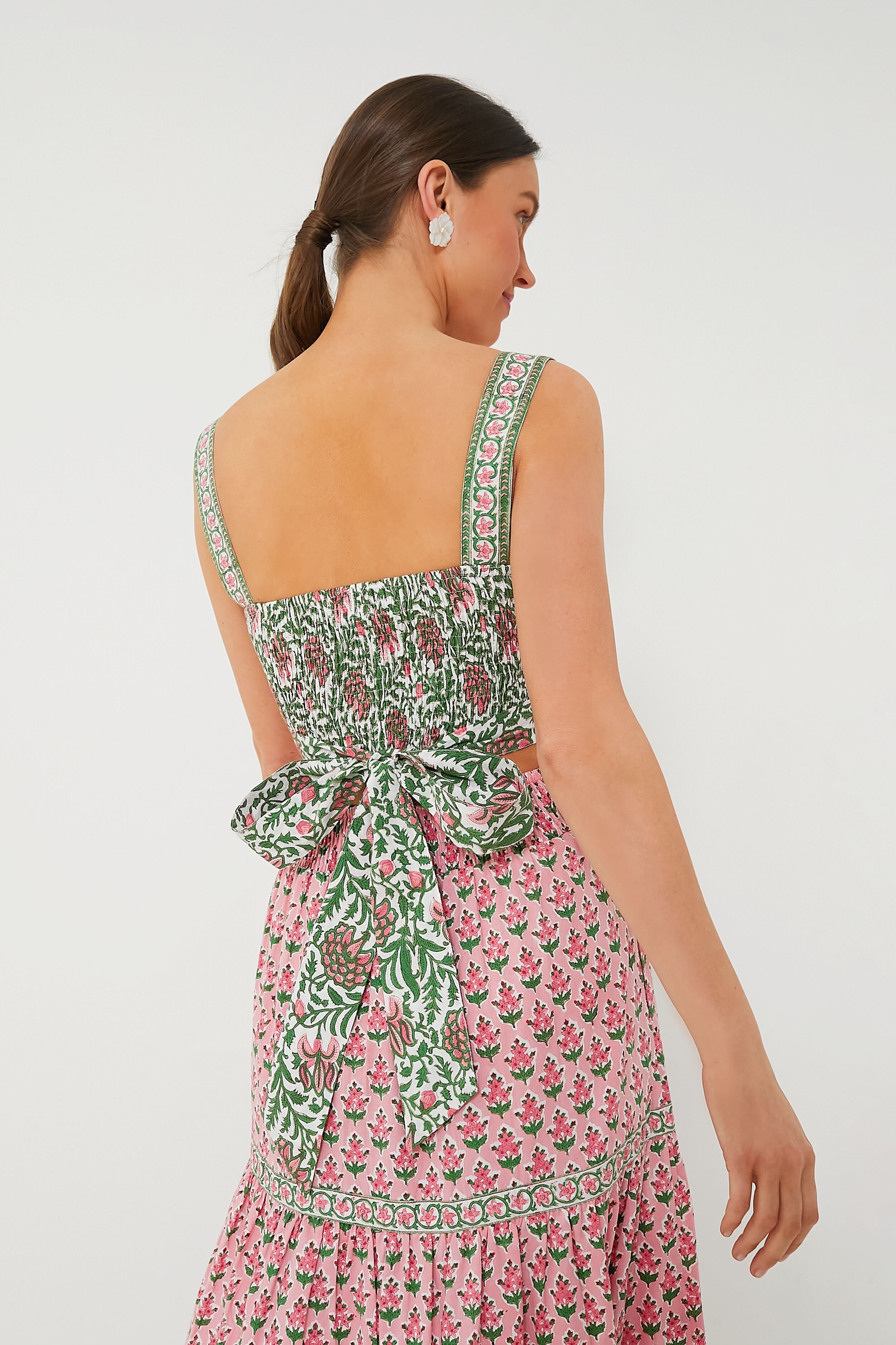 Rose Border Lucia Top