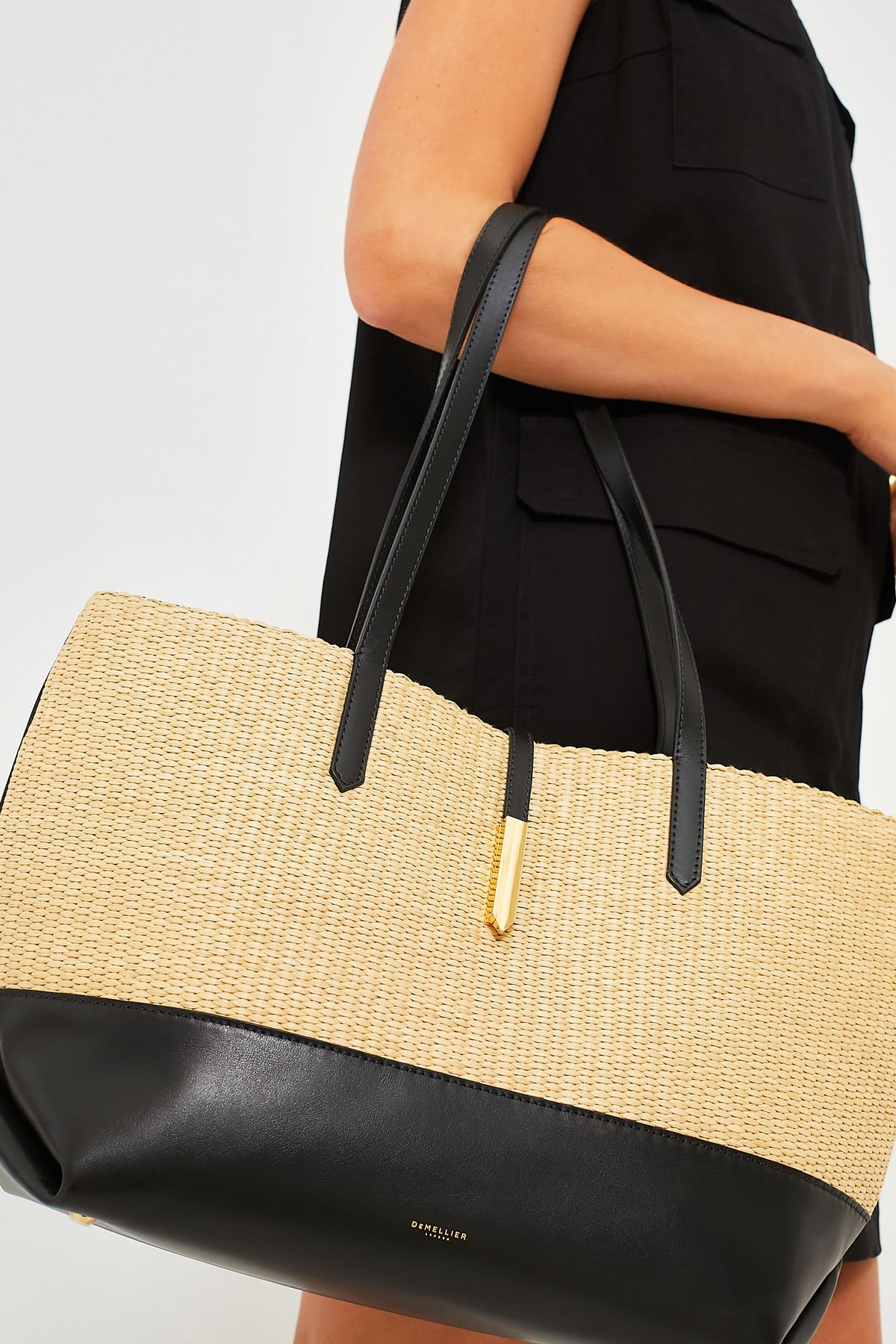 Raffia Tokyo Tote Bag