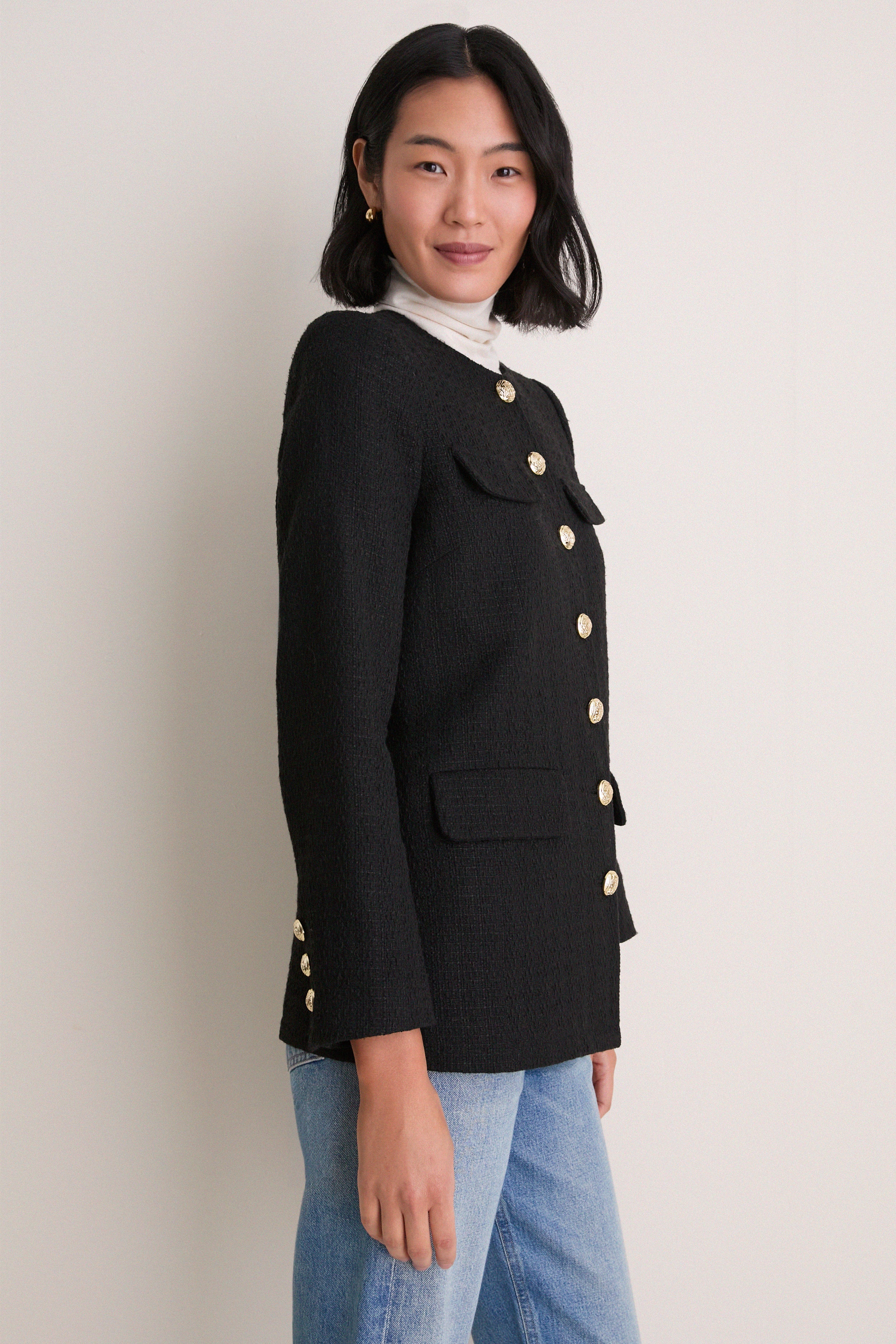 Black Tweed Jennings Jacket | Pomander Place | Tuckernuck