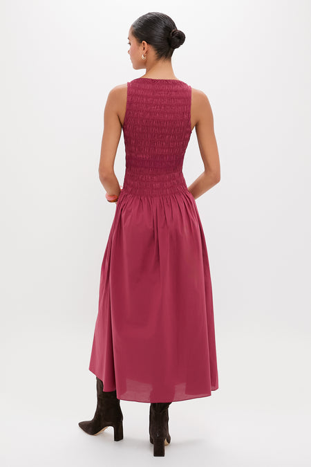 Rhubarb Margot Midi Dress