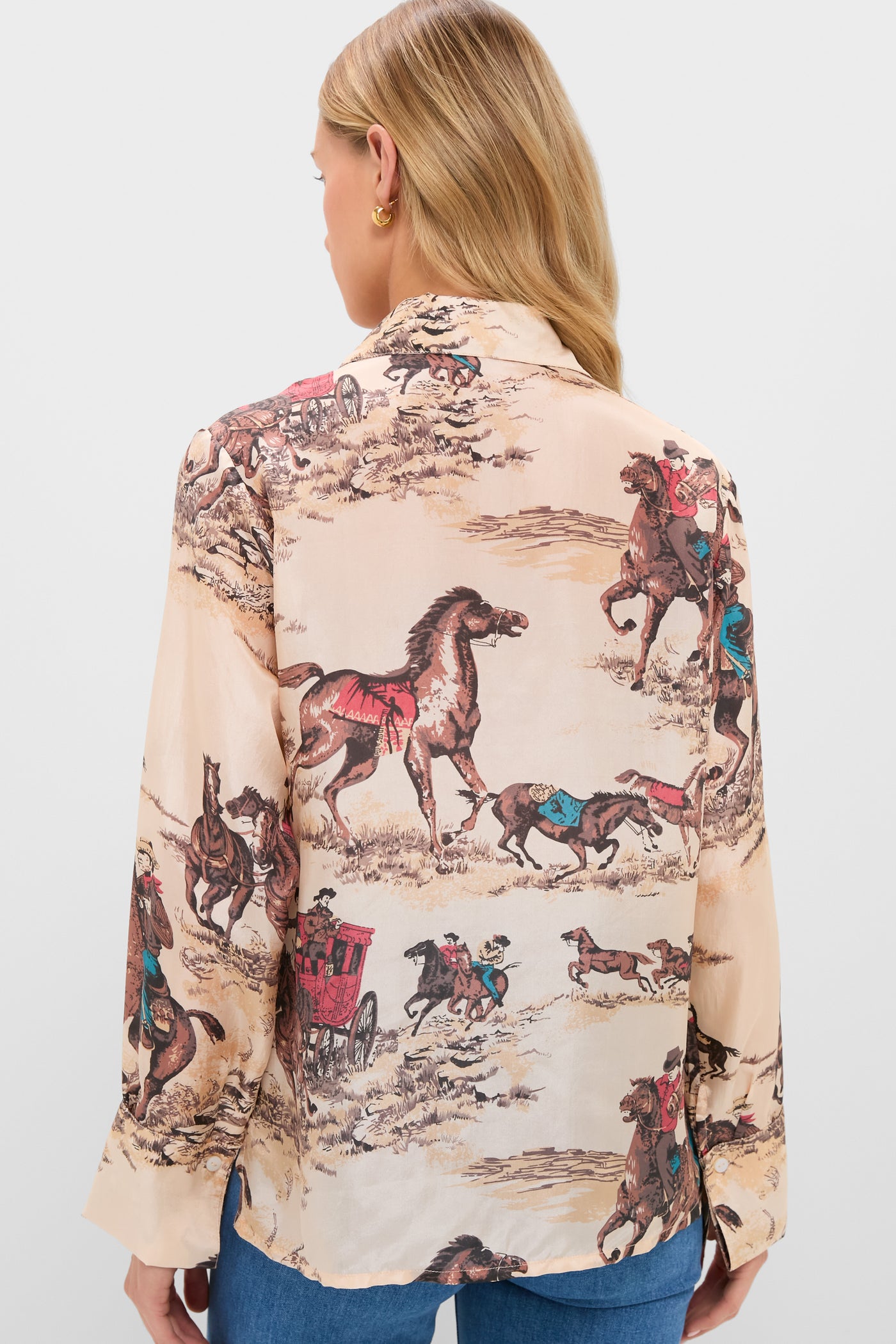 Nude Canyon Dana Cowboy Silk Shirt