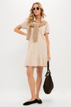 Sandstone Pique May Polo Dress
