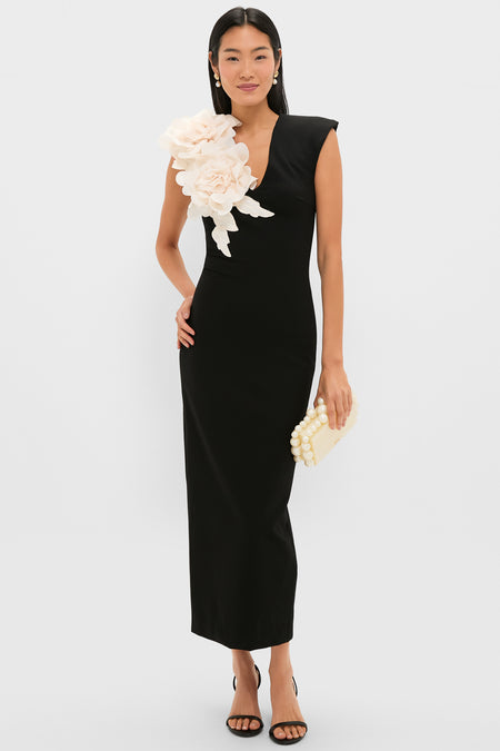 Black Veronica Sandal