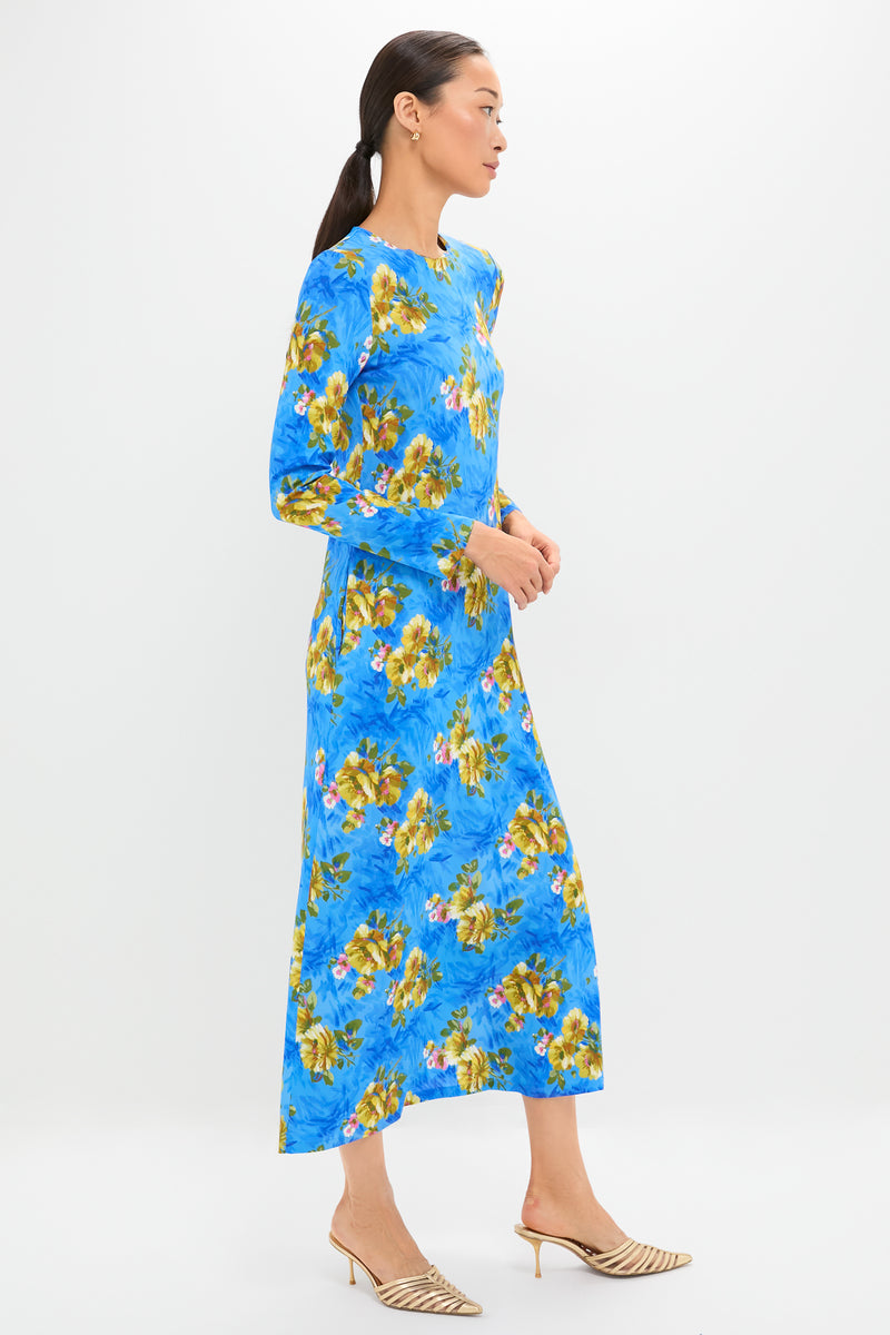 Riptide Long Sleeve Swing Dress