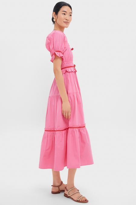 Bubblegum Agatha Dress