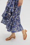 Ocean Sabina Faux Wrap Skirt