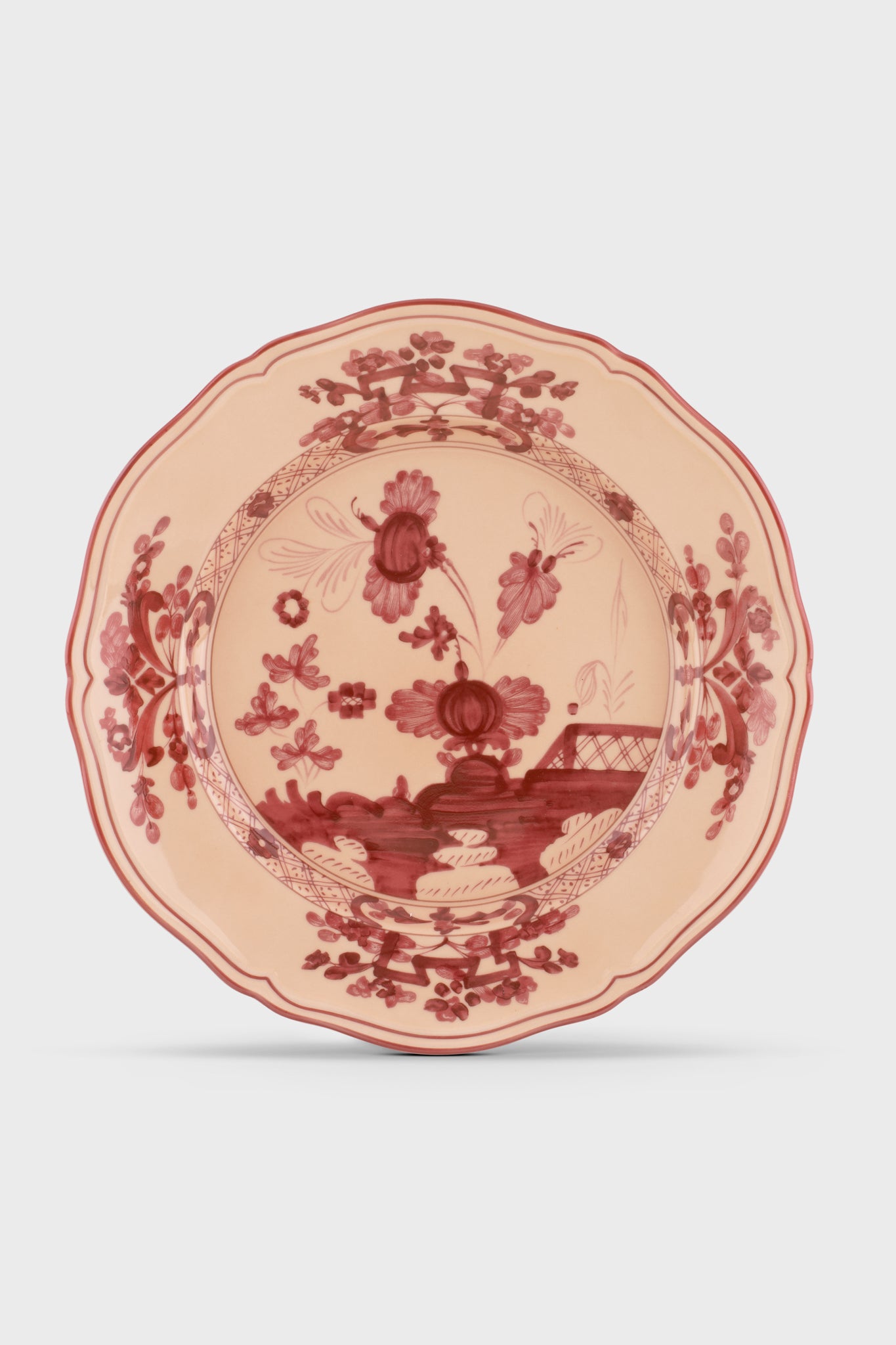 Oriente Italiano Vermiglio Dinner Plate