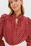 Red Mahogany Annabel Bhutti Shirt