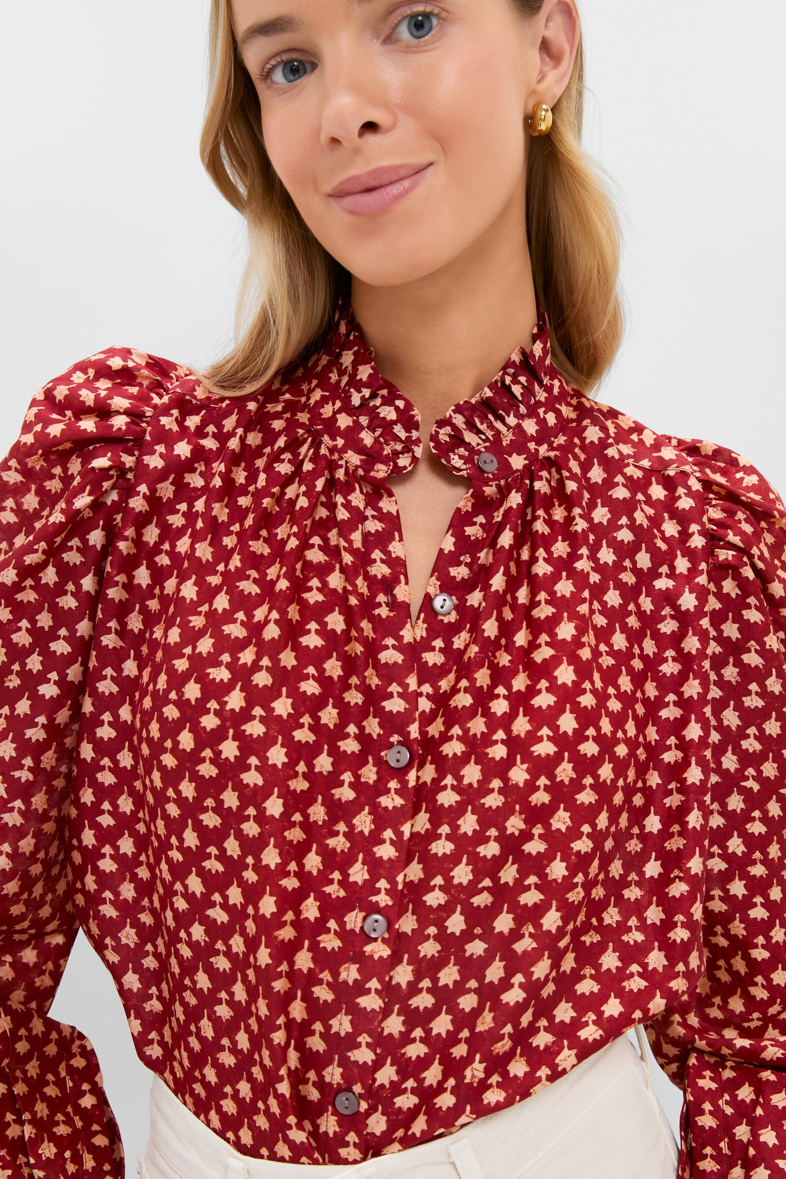 Red Mahogany Annabel Bhutti Shirt