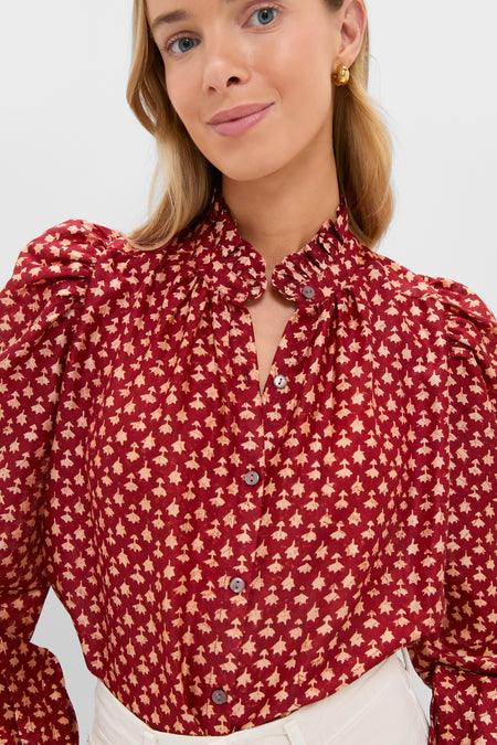 Red Mahogany Annabel Bhutti Shirt