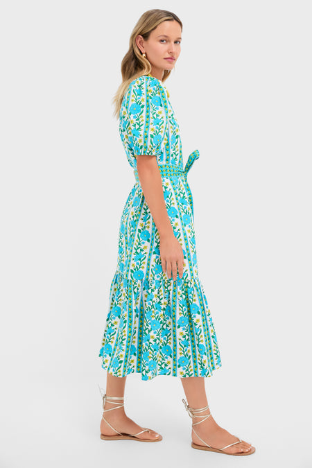 Hibiscus Border Daisy Dress