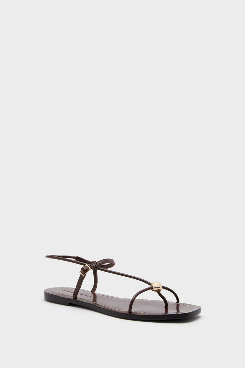 Espresso Lara Sandals