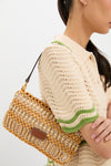 Natural Wood Beads Timmy Shoulder Bag