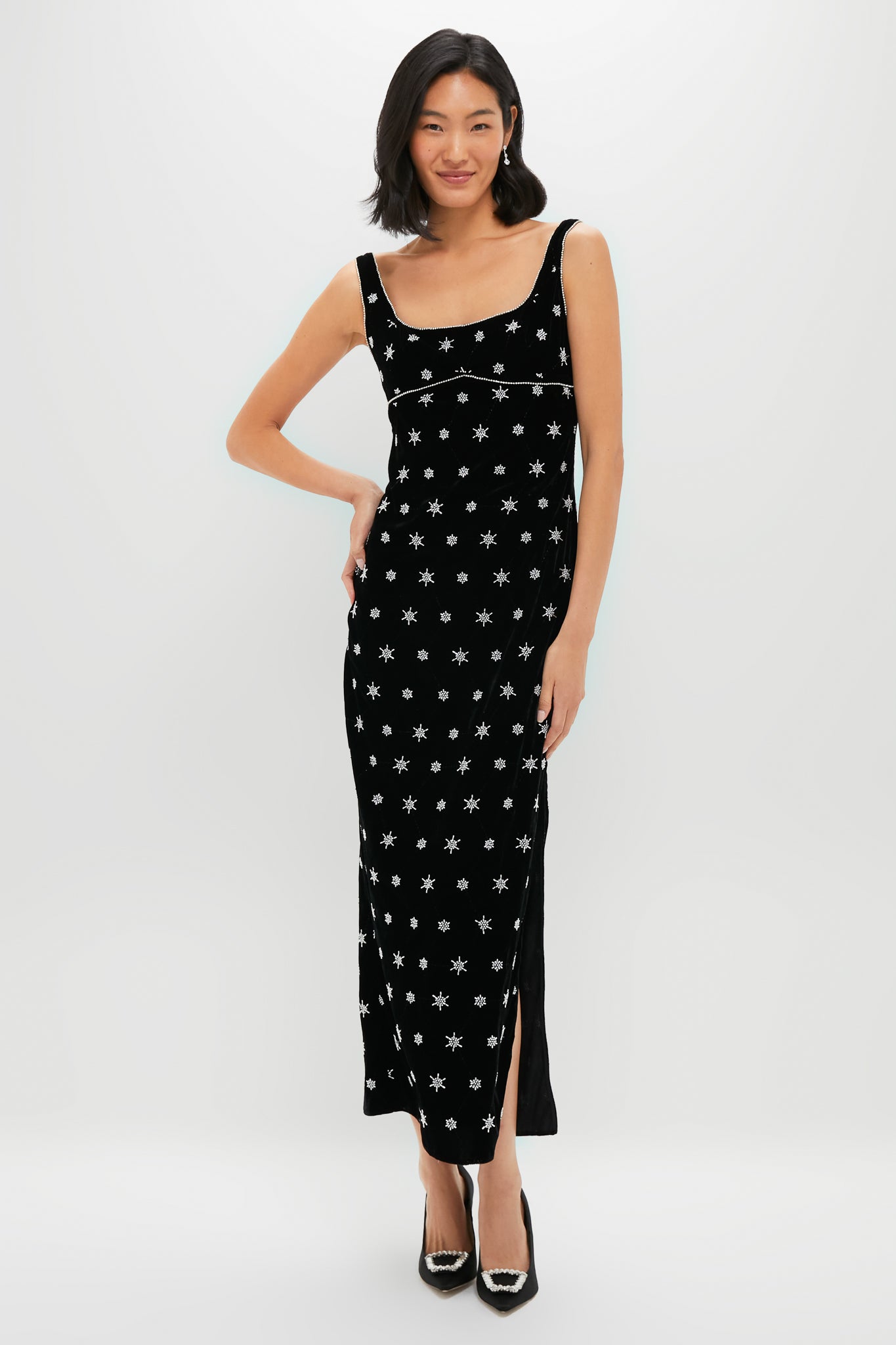 Black Emrys Maxi Dress
