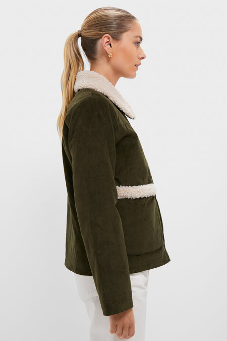 Olive Tabitha Casual Jacket
