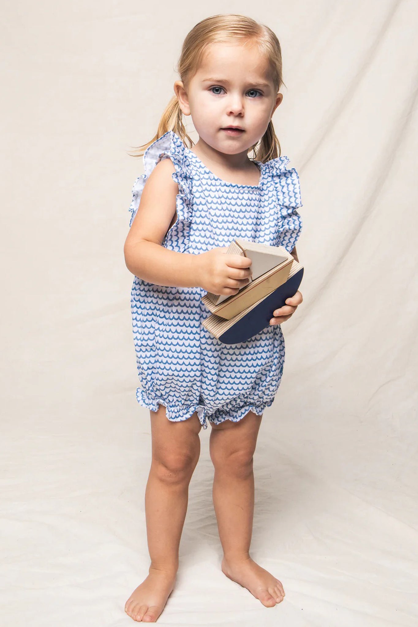 Infant's La Mer Ruffled Romper