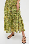 Green Tiger Percy Midi Dress