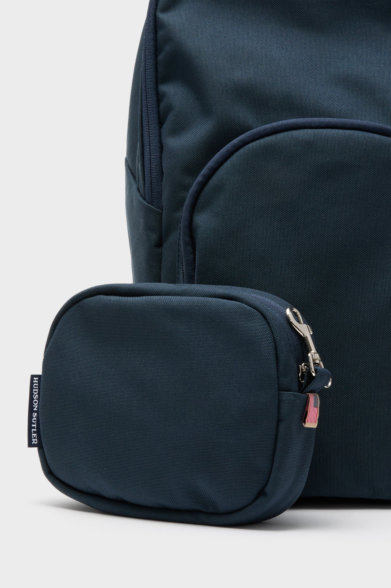 Navy Flatiron Backpack