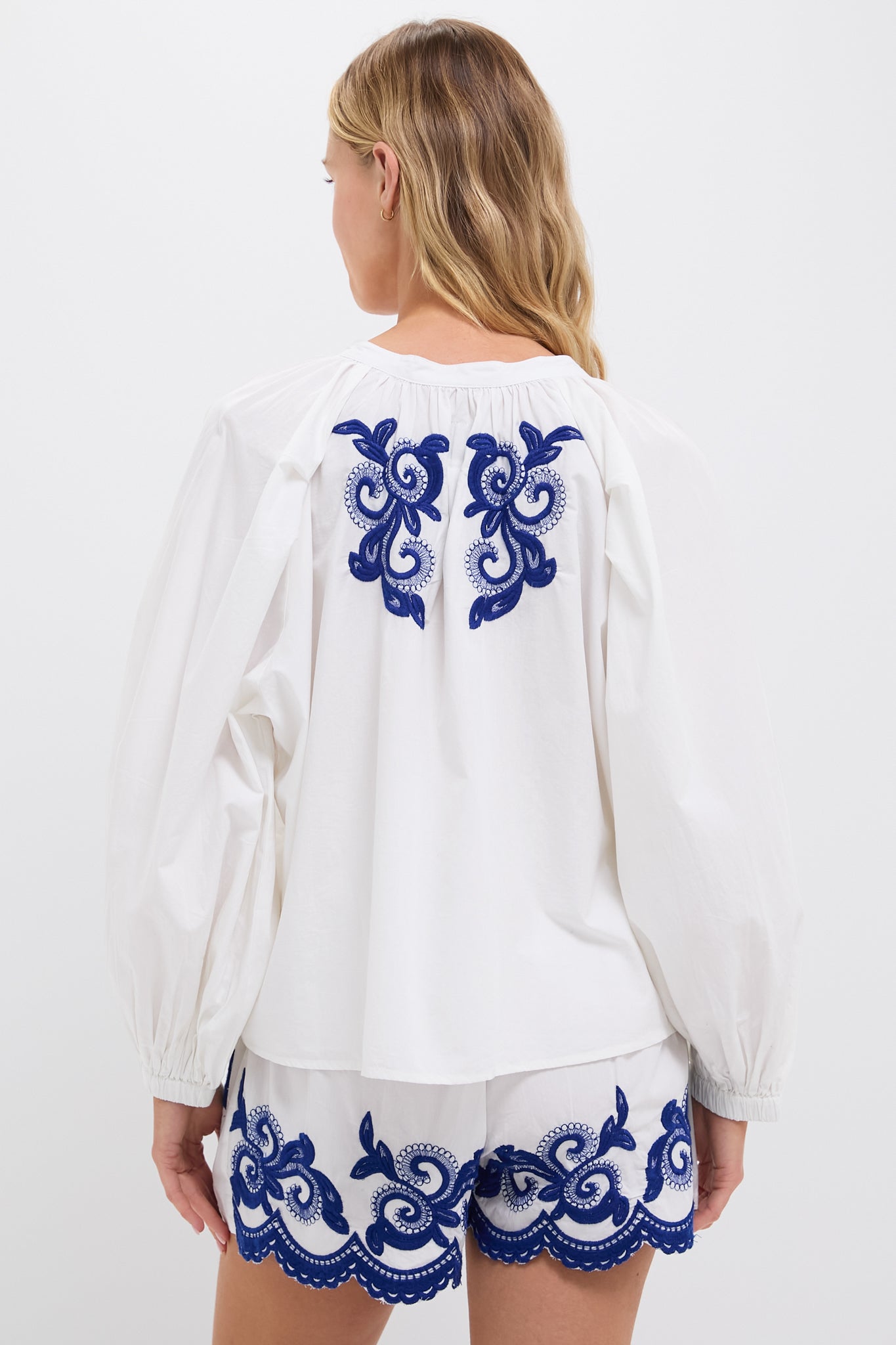 The Navy Detail Minka Shirt