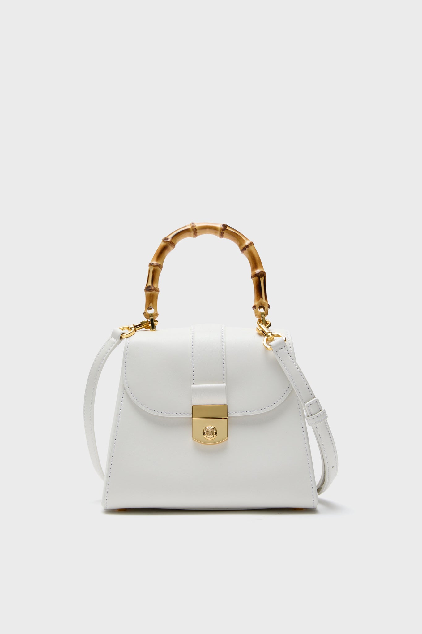 Off White Bamboo Avenue Bag | Veronica Beard