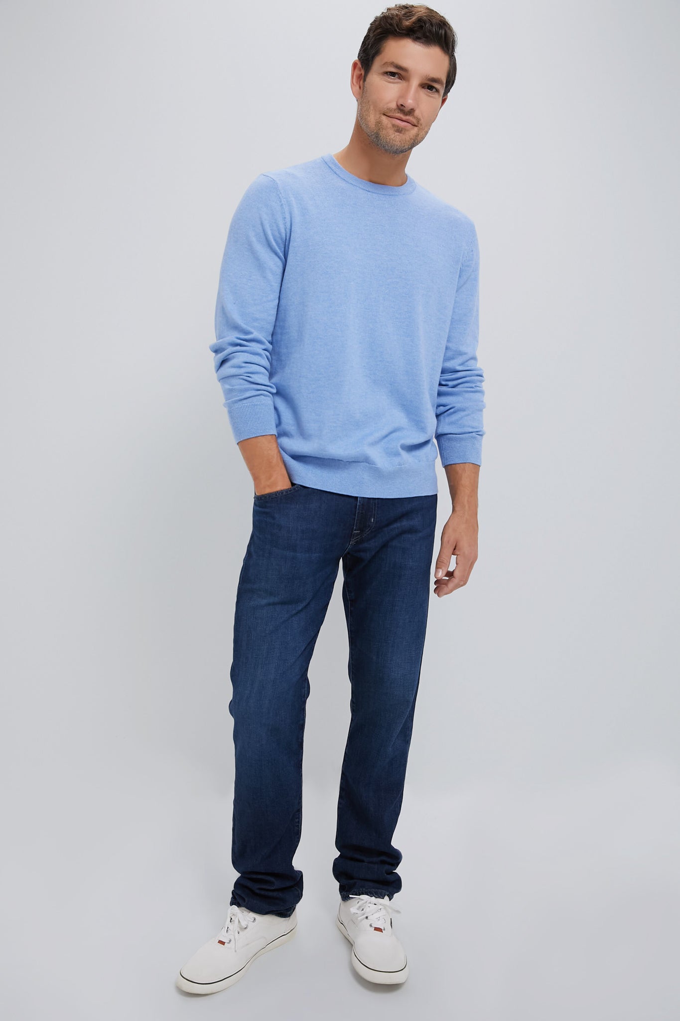 Light Blue Tidal Sweater