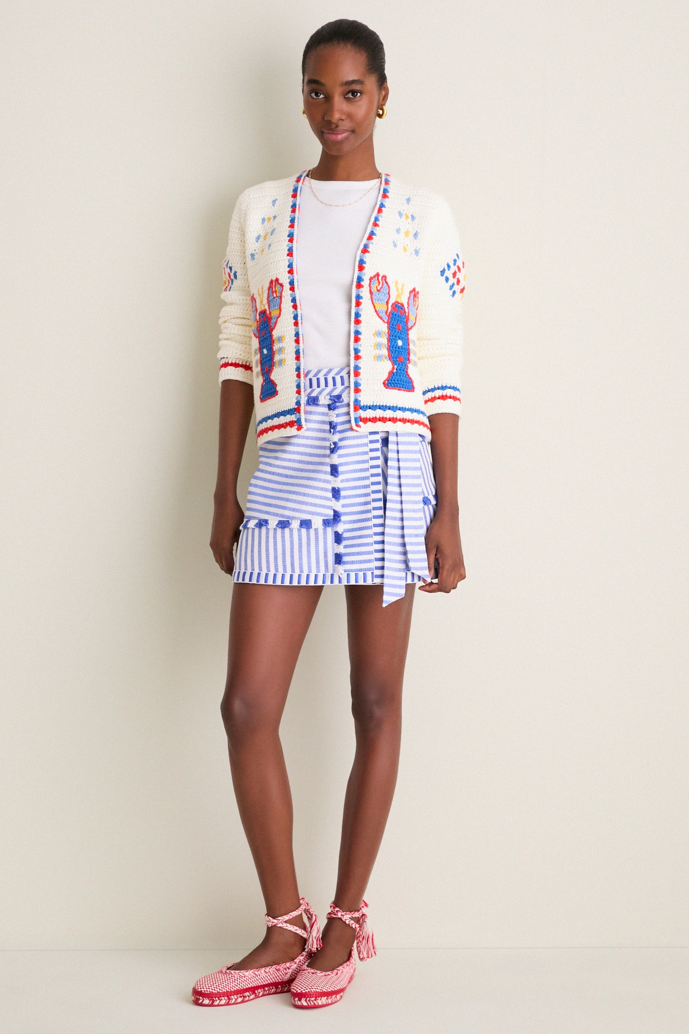 Coastal Stripe Bay Skirt