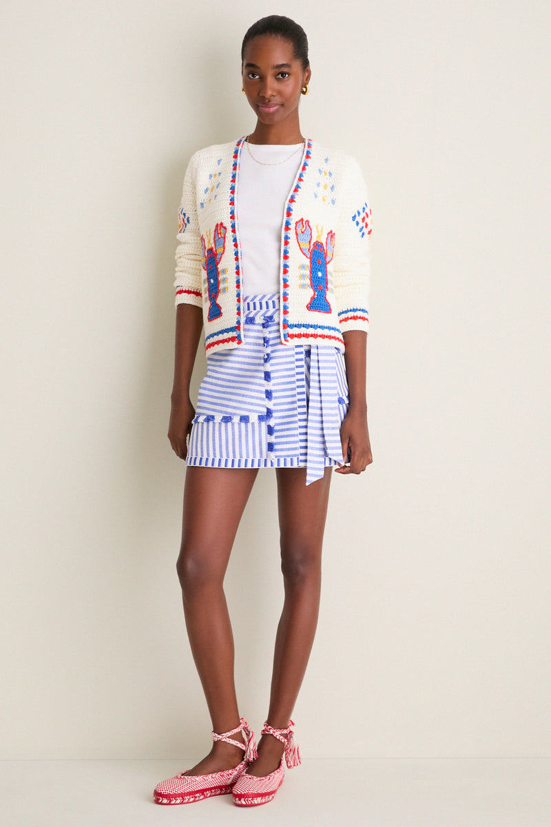 Coastal Stripe Bay Skirt