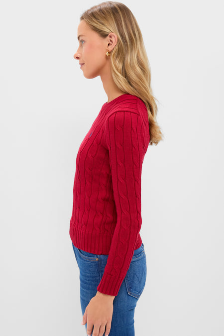 Sweet Tomato Julianna Cotton Crewneck Sweater