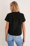 Black Parker Classic Tee