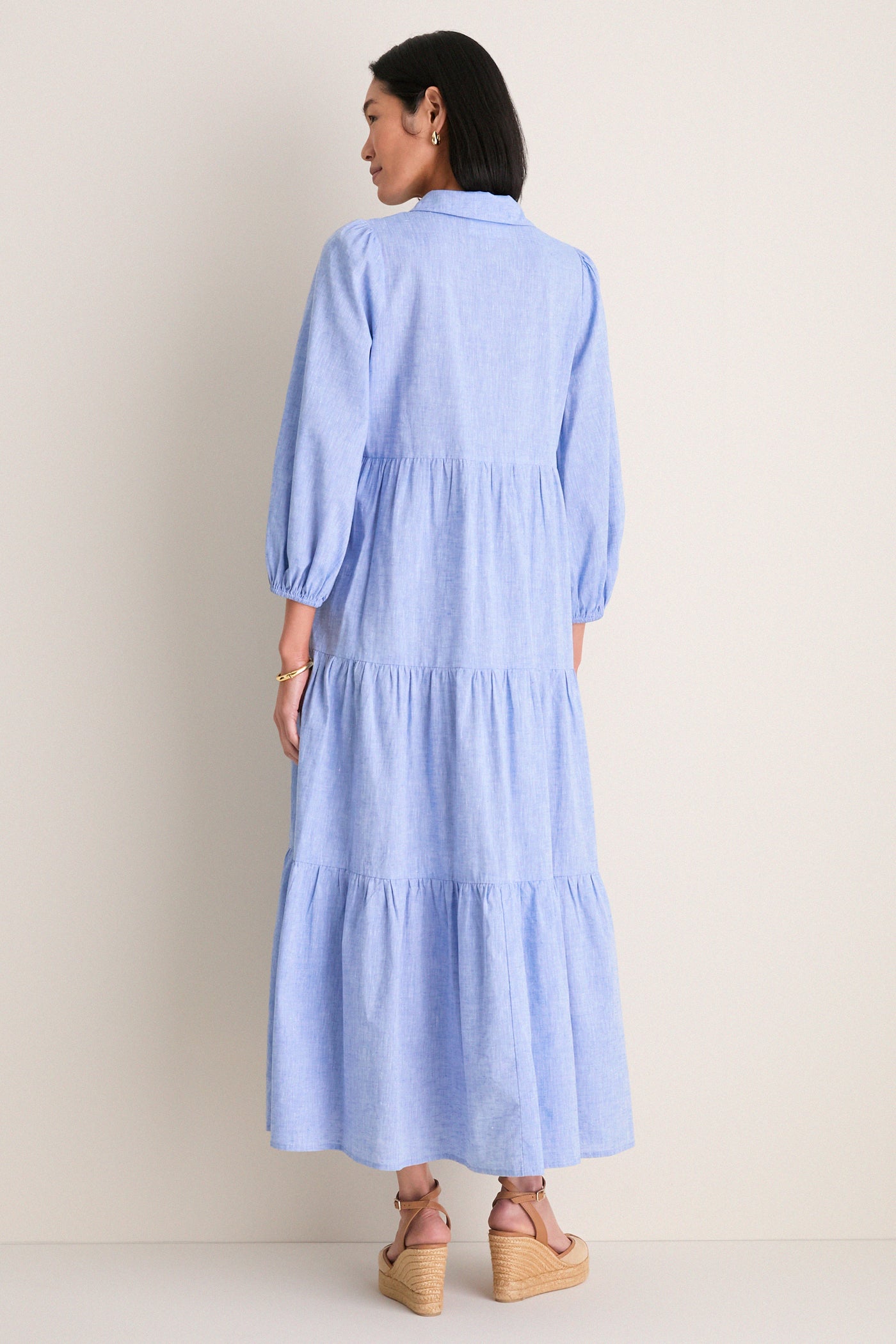 Chambray Mabel Maxi Dress